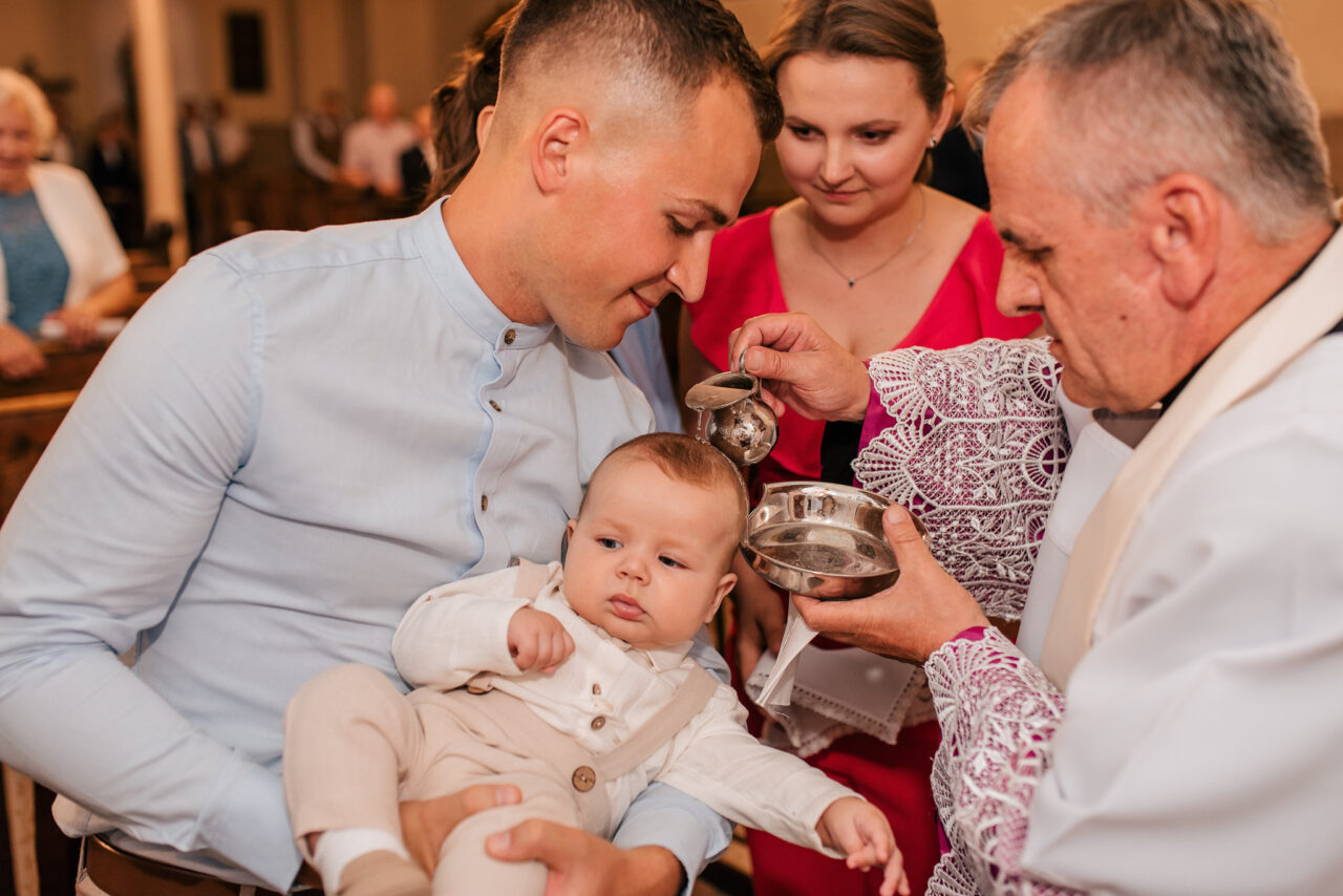 reportaż z chrztu świętego Łódź fotograf