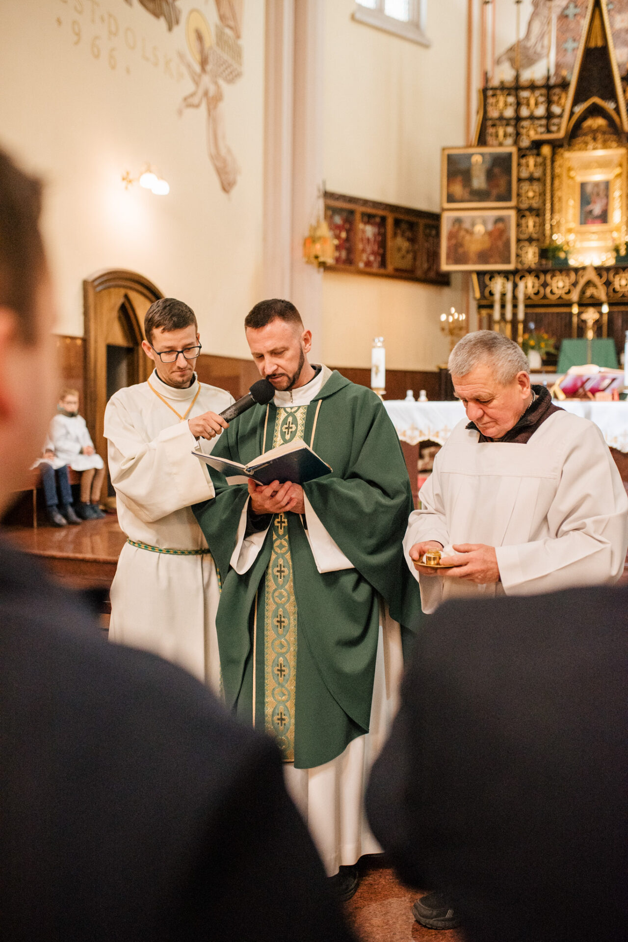 Reportaż Chrztu Świętego Kościół Świętego Wojciecha Łódź